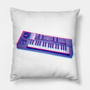 Moog Source 8 bit 3D Synth Design Pillow