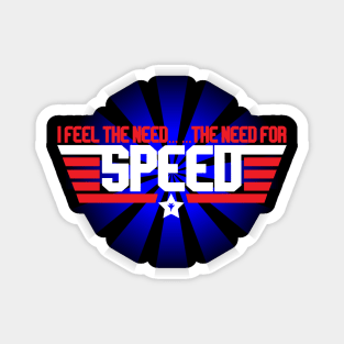 Top Gun Feel The Need For Speed Magnet