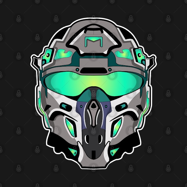 Raceforce Helmet by JD Bright Studio