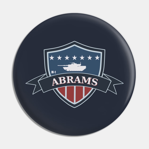 M1 Abrams Tank Pin by TCP