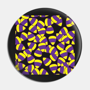 Intersex Pride Candy Corn Pin