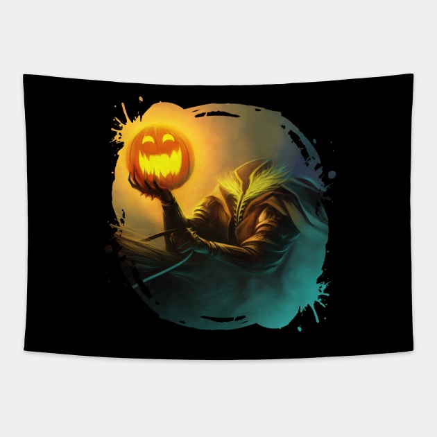 Headless Horseman Tapestry by ballaquia