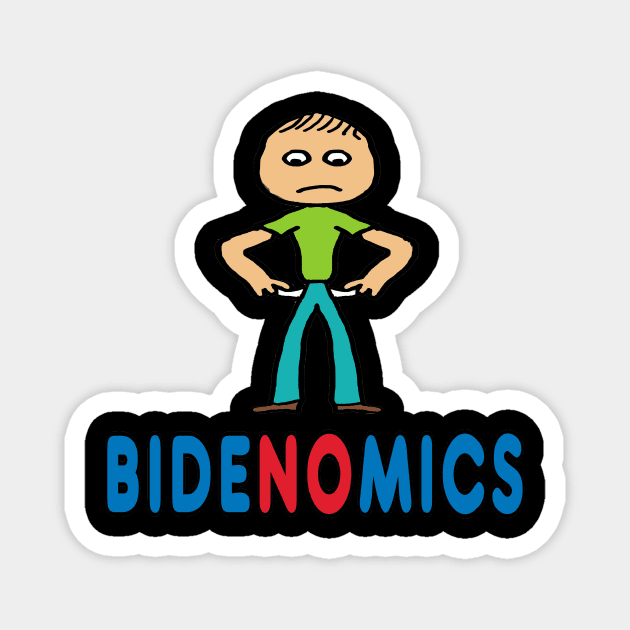 Bidenomics Magnet by Mark Ewbie