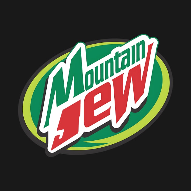 MOUNTAIN JEW LOGO STYLE by TreSiameseTee