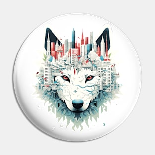 Wolf Predator Animal Beauty Nature Wildlife Discovery Pin