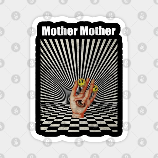 Illuminati Hand Of Mother Mother Magnet by Beban Idup