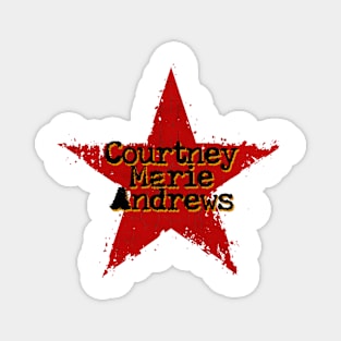 best vintage star Courtney Marie Andrews Magnet