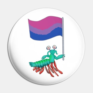 Mantis Shrimp Bisexual Pride! Pin