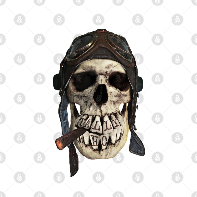 TALLY HO  (skull series 2 of 3) by LAZYJStudios