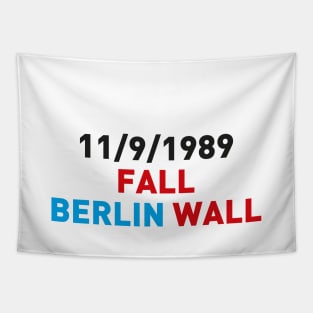 Fall Berlin Wall 1989 Tapestry