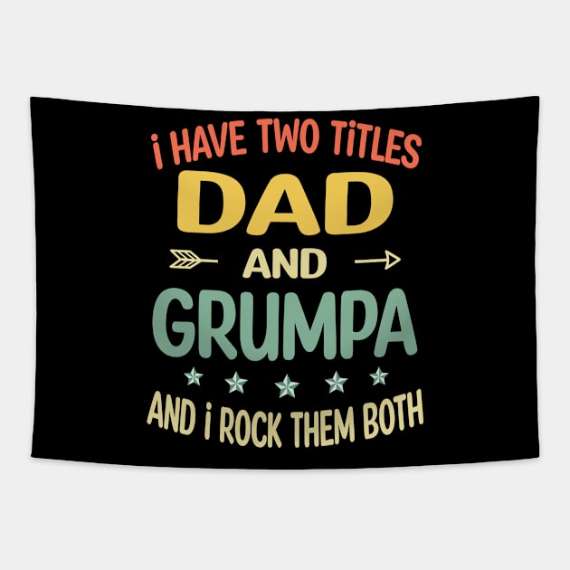 Grumpa - i have two titles dad and Grumpa Tapestry by gothneko