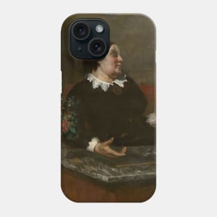 Mere Gregoire by Gustave Courbet Phone Case