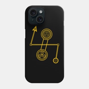 Pictish Double Disc Z-Rod Phone Case