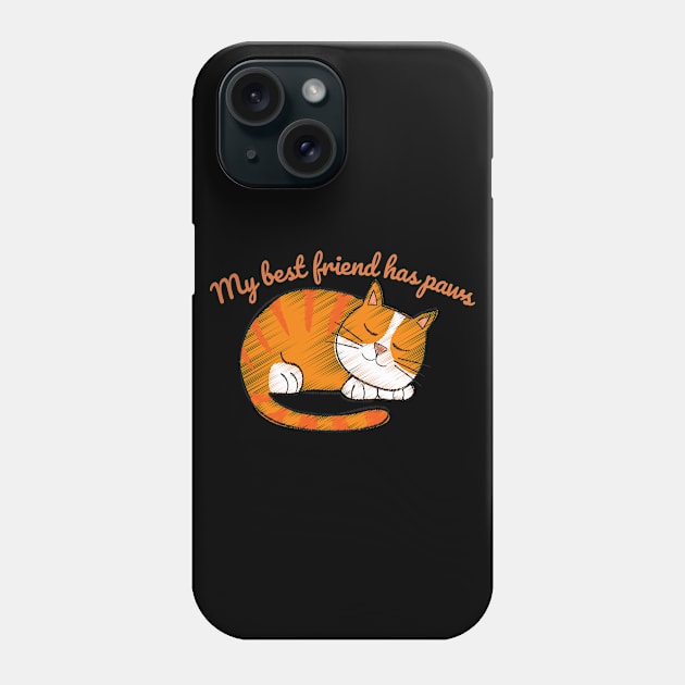 cat lover gifts Phone Case by teecrafts