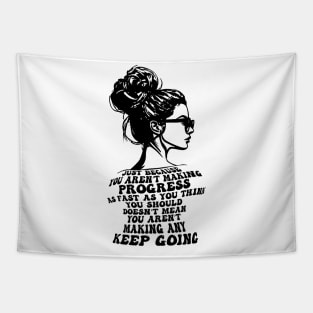 Tough Women Quotes Tapestry