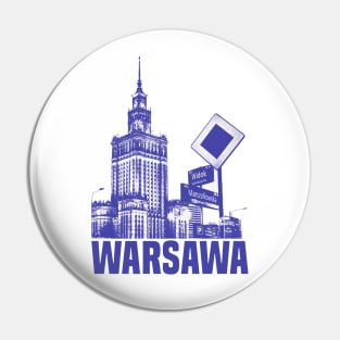 Warsawa Pin