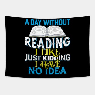 Reading I like just Kiding Tapestry