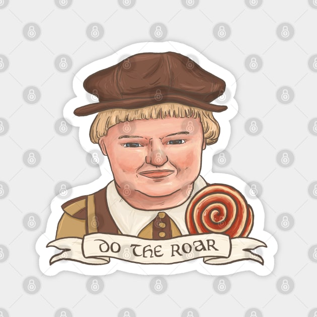 Do The Roar kid from Shrek Magnet by Jewelia