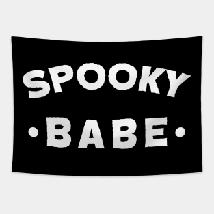 Spooky Babe Tapestry