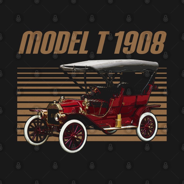 Ford Model T 1908 Awesome Automobile by NinaMcconnell