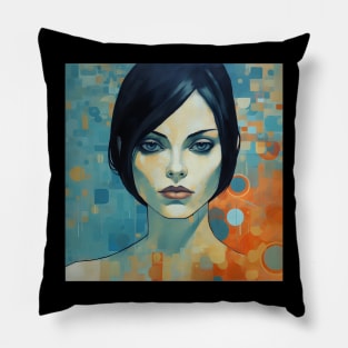 Surreal Girl Pillow