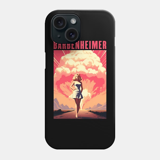 Barbenheimer Phone Case by Three Meat Curry