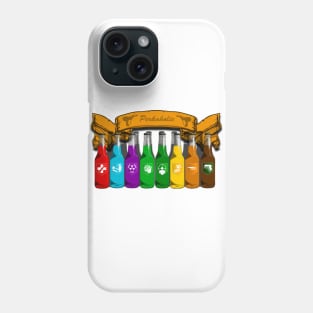 Zombie Perks Top Shelf Perkaholic on White Phone Case