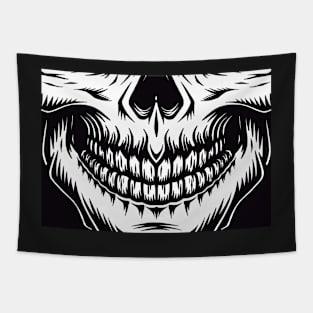 Skeleton smile Tapestry