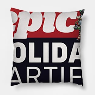 Epic Party Snowman Pillow