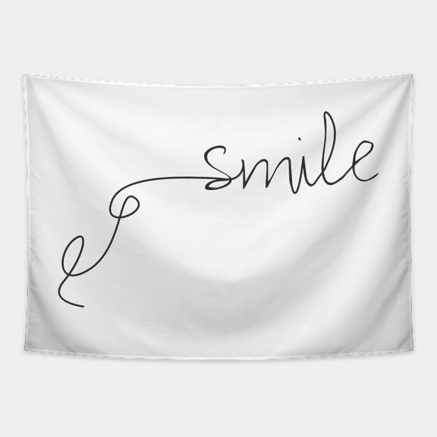 Smile Tapestry by LaPetiteBelette