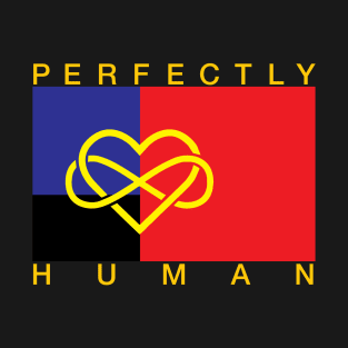 Perfectly Human - Polyamorous Pride Flag T-Shirt