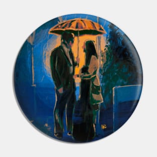 The Yellow Umbrella Pin