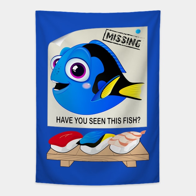 Finding Dory... Tapestry by AkanesChibiArt