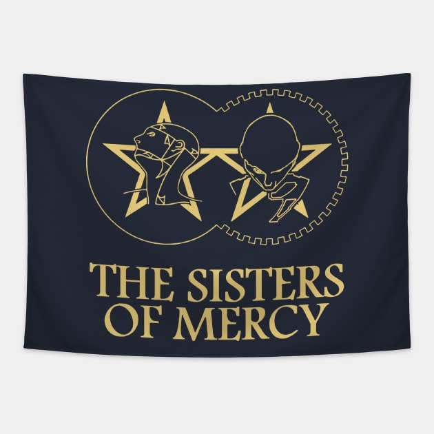 the sisters of mercy retro Tapestry by TOOTproduction