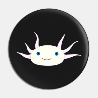 Axolotl Face Pin