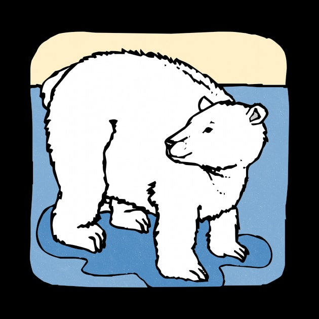 Polar Bear by AnKa Art
