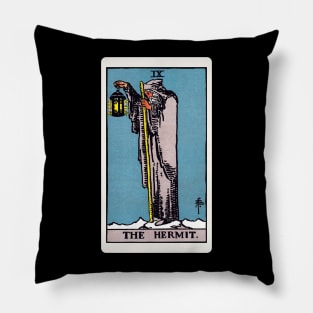 Card #9 - The Hermit - Rider Waite Smith Tarot Pillow