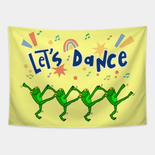 Let’s dance! Frog dance! Tapestry