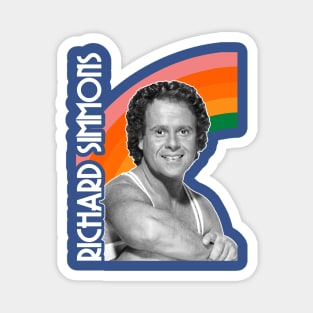 Richard Simmons Retro Style FanArt Design Magnet