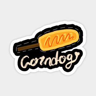 corndog lover Magnet