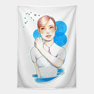 Aquarius Constellation Tapestry