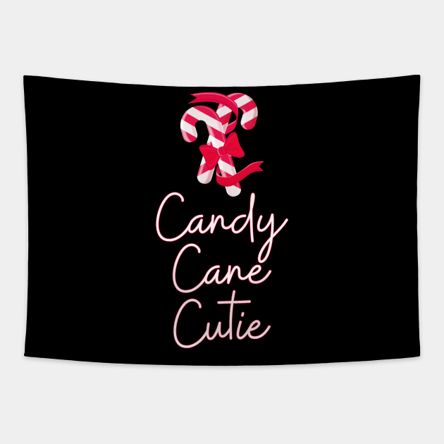 Candy Cane Cutie Tapestry by Skylane