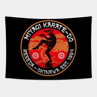 Miyagi Karate Do Crane kick Tapestry