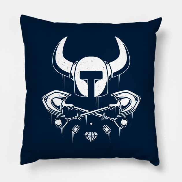 Shovel Blade Master Pillow by Alundrart