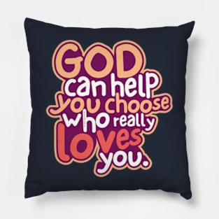 Who loves you? Pillow