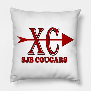 SJB Cross Country Logo Pillow