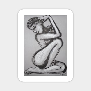 Posture 2 - Female Nude Magnet