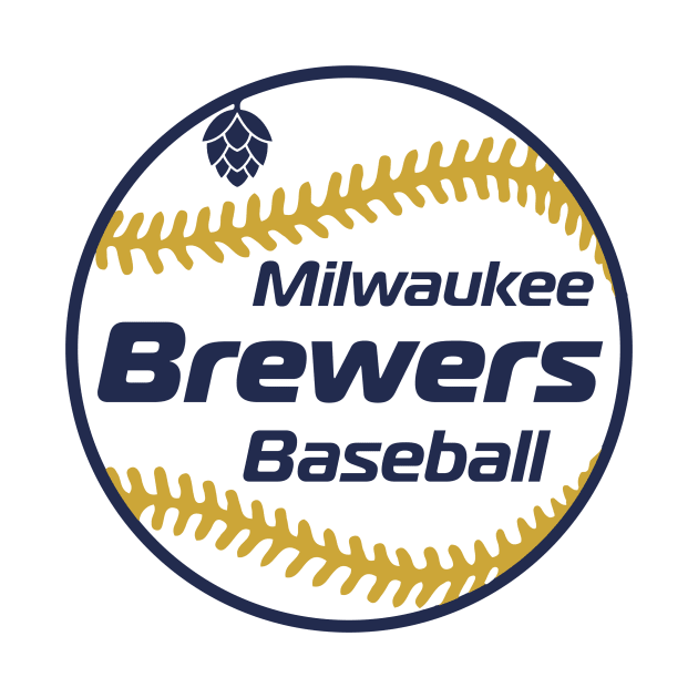 Brewers 80s Retro Ball by Throwzack