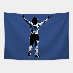 maradona d10s Tapestry