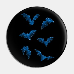 Glowing Bats Pin